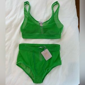 ✨NWT Savage Fenty Mesh Set - Medium